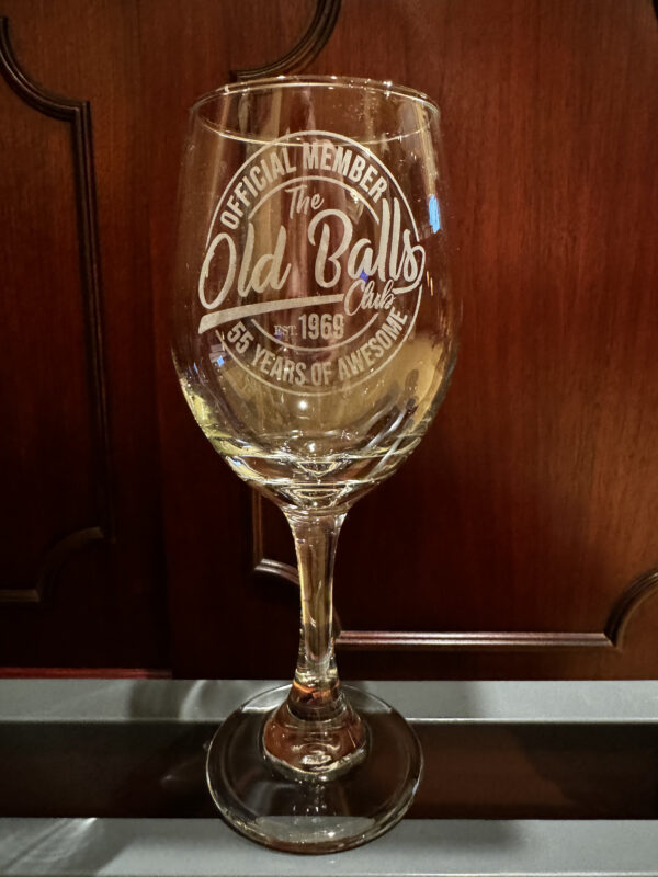 Custo Engraved Wine Glass